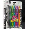 Image 2 : 4 Packs of Zebra Z-Grip Ballpoint Pens - 7 Pens Per Pack - Assorted Ink/Medium Point - Brand New