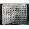 Image 2 : 2 Non-Stick Mini Muffin Pans/Cupcake Pans - 48 Cups Each (16 x 12.7") - Brand New!