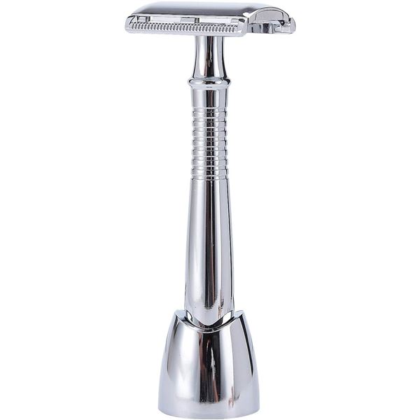 1 Baili Retro Long Handle Double Edge Safety Razor/Wet Shaving Kit - Brand New