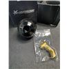 Image 3 : 1 RyanStar Racing Carbon Fibre Round Shift Knob with Threaded Adapter Inserts - New