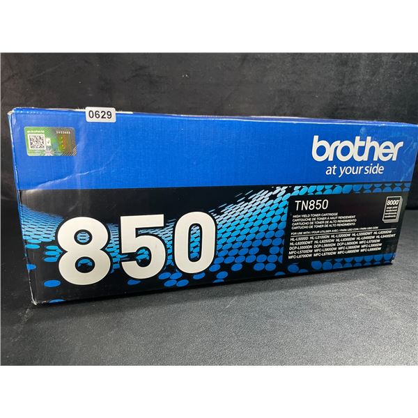 1 Brother Genuine TN850 Toner Printer Cartridge - Brand New Sealed!