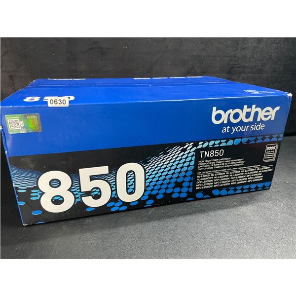 1 Brother Genuine TN850 Toner Printer Cartridge - Brand New Sealed!
