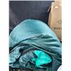 Image 4 : 1 Sleeping Bag for Adults - Lightweight/Waterproof; Designed for Cool/Cold Weather - Green - New