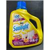 Image 1 : 1 Large 4.0L Jug of Sunlight Morning Fresh Laundry Detergent 100 Loads - New