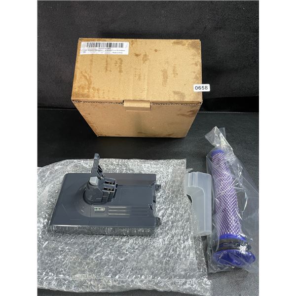 1 4.5Ah Aftermarket/Replacement Battery for Dyson V8 Series Vacuums - New