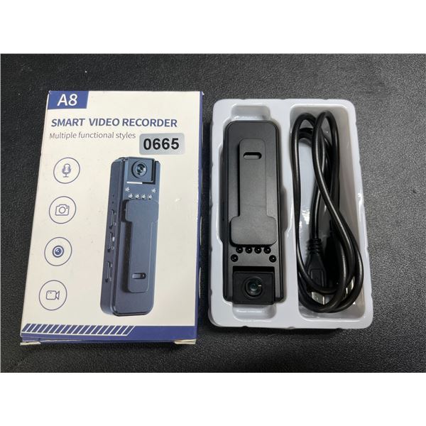 1 Smart Video Recorder/Wearable Body Camera with Video and Audio - Brand New