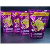 Image 1 : 4 Bags of Crispers Baked Snacks; Family Size Bags - All Dressed - 240g Each - BB: JL 27/2025