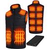 Image 1 : 1 Electric Heated Vest with Powerbank - Size Large - 13 Heating Zones - Brand New