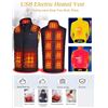 Image 2 : 1 Electric Heated Vest with Powerbank - Size Large - 13 Heating Zones - Brand New