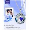 Image 4 : 1 Tree of Life Necklace for Women - 925 Sterling Silver w/ Crystal Birthstone Pendant - Brand New!