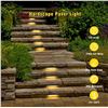 Image 2 : 1 8-Pack of Tovotum Hardscape Paver Lights for Lawn/Stairs/Garden - New