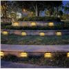 Image 6 : 1 8-Pack of Tovotum Hardscape Paver Lights for Lawn/Stairs/Garden - New