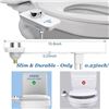 Image 3 : 1 Anbsr Ultra-Slim Dual Nozzle Bidet Attachment for Toilets - Brand New