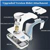 Image 4 : 1 Anbsr Ultra-Slim Dual Nozzle Bidet Attachment for Toilets - Brand New