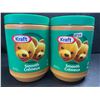Image 1 : 2 Kraft Smooth Peanut Butter - Large 2KG Tubs - BB: AU 28/2025