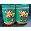 Image 1 : 2 Kraft Smooth Peanut Butter - Large 2KG Tubs - BB: AU 28/2025