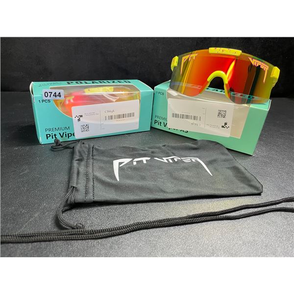 2 Pairs of Kids/Youth Pit Viper Polarized Sunglasses (For Ages 2-6yrs) - New