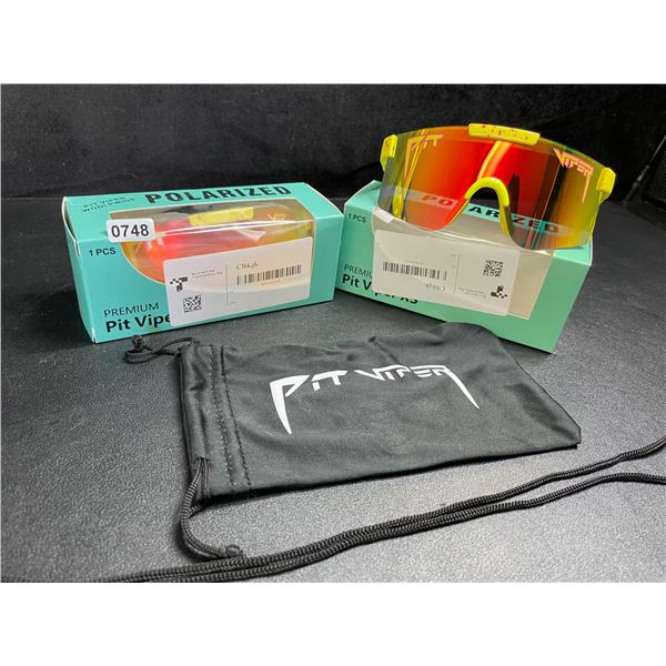 2 Pairs of Kids/Youth Pit Viper Polarized Sunglasses (For Ages 2-6yrs) - New