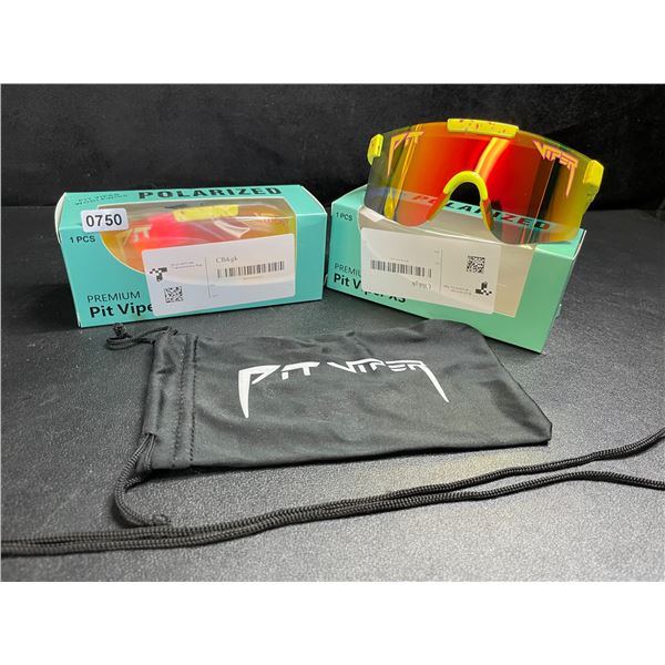 2 Pairs of Kids/Youth Pit Viper Polarized Sunglasses (For Ages 2-6yrs) - New