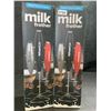 Image 1 : 2 PowerLix Professional Electric Milk Frothers - Brand New!