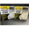 Image 1 : 2 BRK 9120BA Hardwired Smoke Alarms for Home with Battery Backup - Brand New!