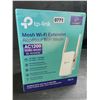 Image 2 : 1 TP-Link AC1200 Mesh Wi-Fi Extender/WiFi Booster - Works with Any WiFi Router - New Sealed!