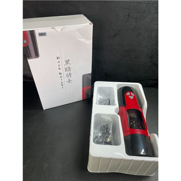 1 Dark Knight Male Automatic Thrusting Rotation Masturbator Device/Personal Male Sex Toy - New