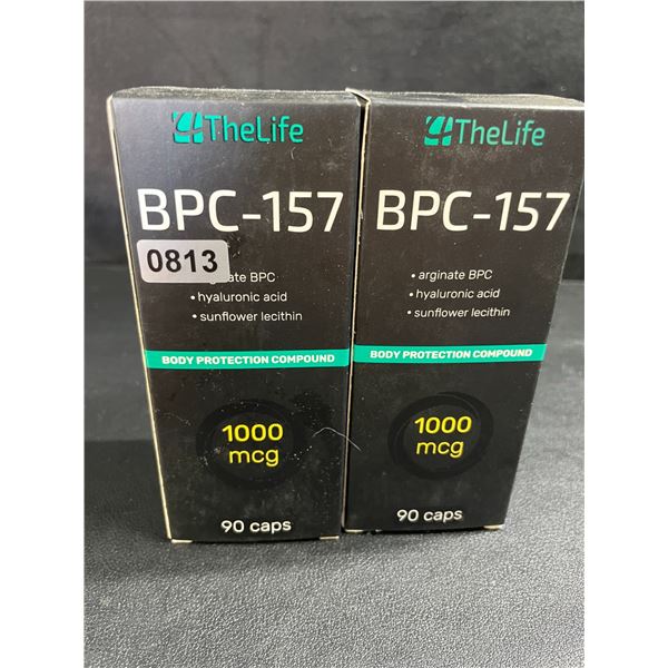 2 Boxes of 4Thelife BPC-157 Capsules for Muscle & Workout Recovery - 90 Caps Each - New