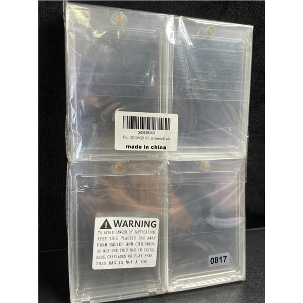1 Pack of Magnetic Acrylic Trading Card Holders/Card Protectors - New
