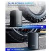Image 7 : 1 ShockFlo Smart Tire Inflator/Portable Air Compressor for Car Tires - Dual Power Supply - New