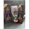 Image 2 : 2 Crystal Healing Purple Amethyst Tree of Life/Crystal Feng Shui Bonsai Decor Trees - New