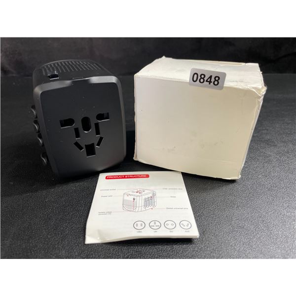 1 2000W Travel Converter/Travel Adapter Plug - Brand New!