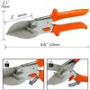 Image 4 : 1 Multi-Angle Miter Shear Cutter Handheld Tool/Soft Wood Cutter - New