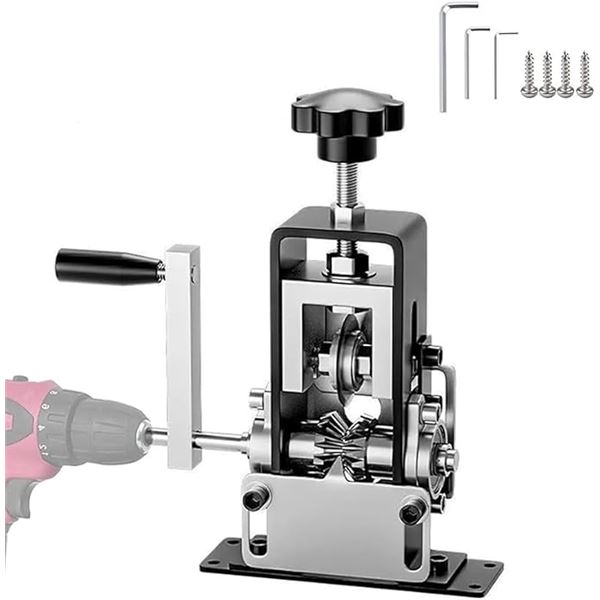 1 Wire Stripper Machine for 1-20mm Wire/Cable - Drill Powered Wire Stripper Device - New in Box