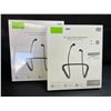 Image 1 : 2 Pairs of Vasgel Wireless Bluetooth 5.0 Sport Headphones; Wrap-Around Neck Design - New Sealed