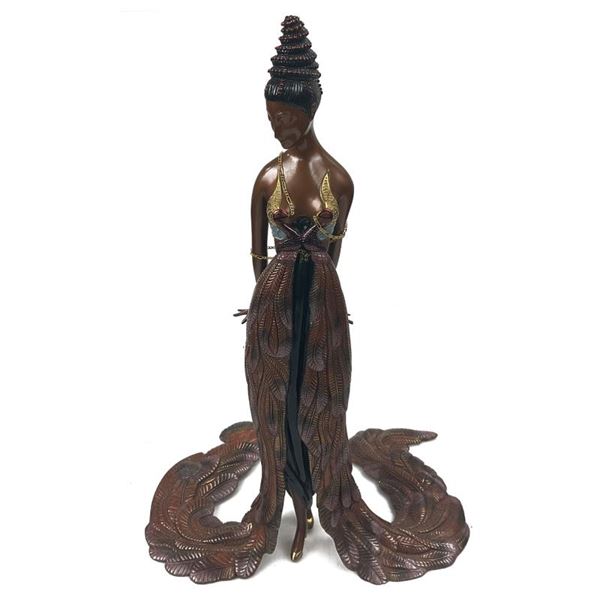 Feather Gown by Erte (1892-1990)