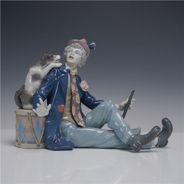 Lladro Porcelain Figurine, Musical Partners 1005763