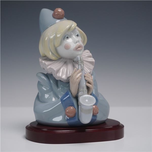 Lladro Porcelain Bust, Sad Note 1005586