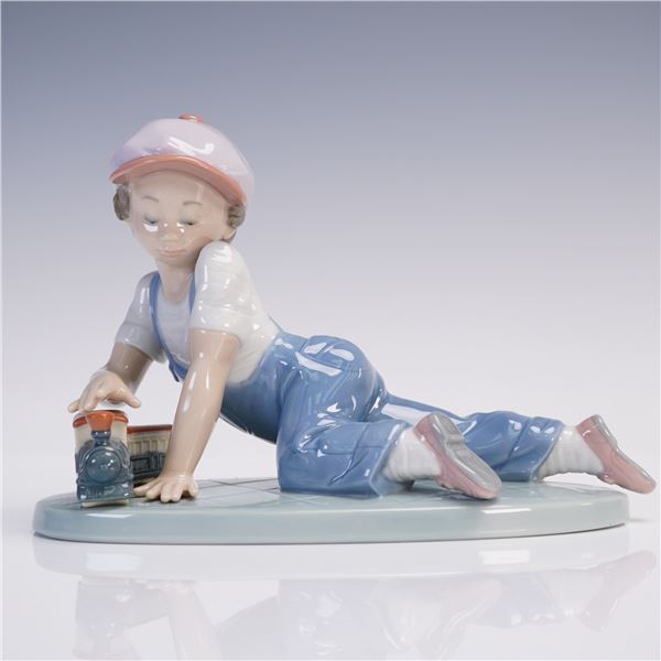 Lladro Porcelain Figurine, All Aboard 1007619