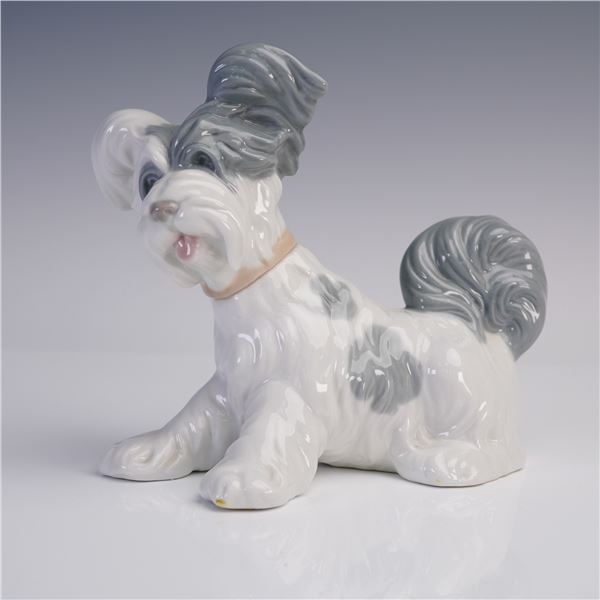 Lladro Porcelain Figurine, Skye Terrier 1004643