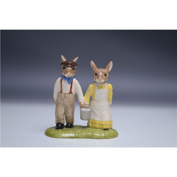 Royal Doulton Bunnykins Figurine, Jack and Jill DB222