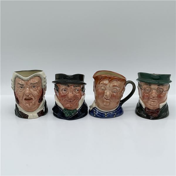 Royal Doulton Small Character Jugs, Set of Four