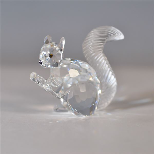 Swarovski 1997 Squirrel Figurine 208433 " 10th SCS Anniversary Edition