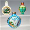 Image 2 : 12pc Chinese Porcelain and Enamel Snuff Bottles