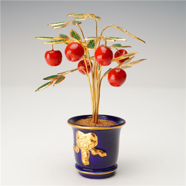 House Of Faberge Apple Tree By Franklin Mint