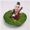 Image 3 : Limoges France Porcelain Figurine, Ladybug Musician on Lily Pad