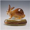 Image 2 : Limoges France Trinket Box, Rabbit with Carrot