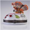 Image 1 : Limoges Porcelain Butterfly & Ladybug Trinket Box