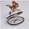 Image 5 : Limoges Porcelain Butterfly & Ladybug Trinket Box
