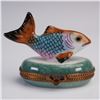 Image 1 : Limoges Porcelain Fish Trinket Box
